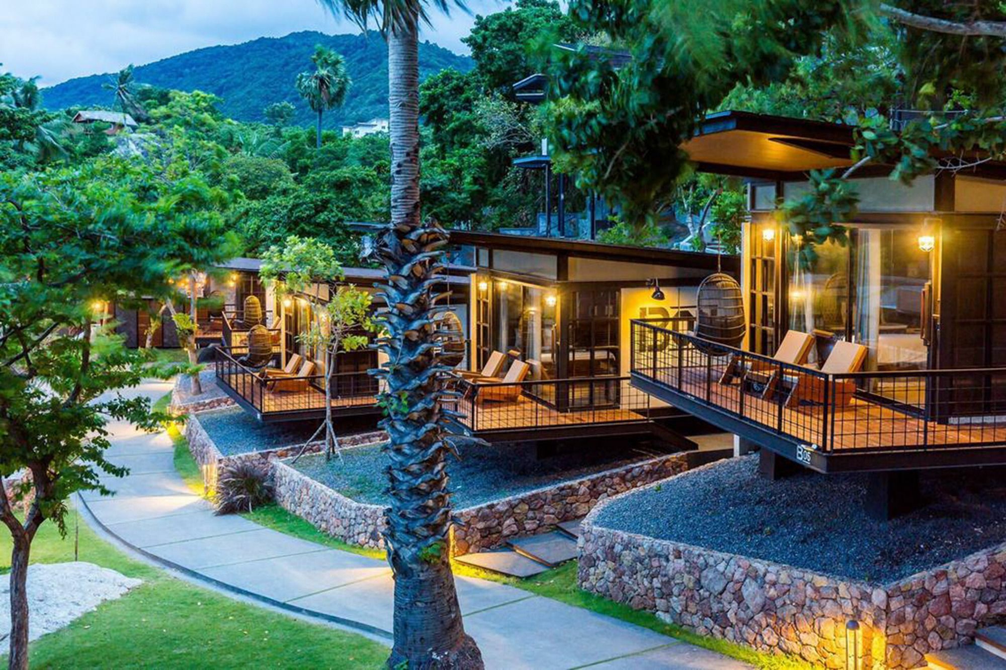 The Cabin Beach Resort Hat Rin Buitenkant foto